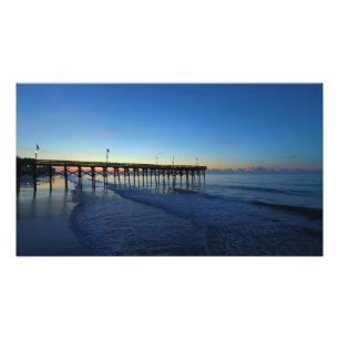 Zomzonsopgang Myrtle Beach SC Foto Afdruk