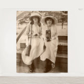 zo'n 1910 cameramakoppen wandkleed (Voorkant)