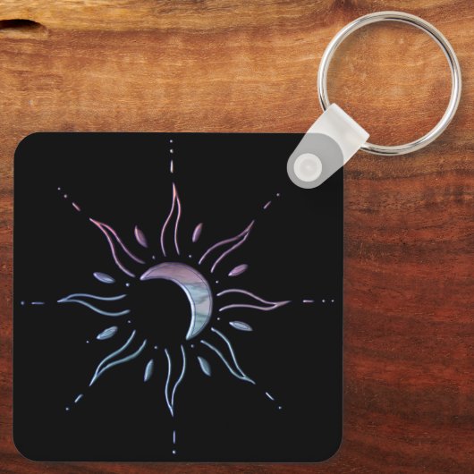 Zon 1 sleutelhanger (Achterkant)