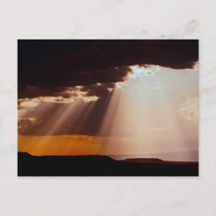 Zon aan de Masai Mara. 2 Briefkaart