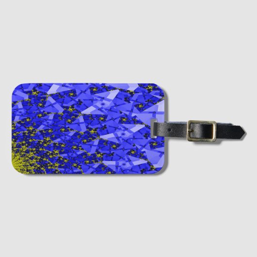 ZON ABSTRACT BAGAGELABEL (Voorkant (horizontaal))