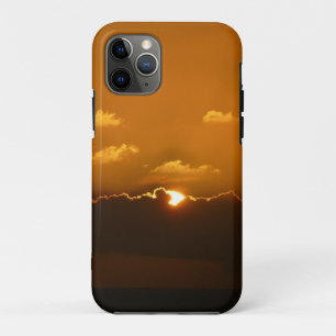 Zon Achter Wolken I Oranje Zonsondergang Foto Case-Mate iPhone Case