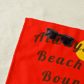 Zon B Beach Towel altijd met beide zijden band Strandlaken (In situ)