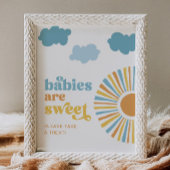 Zon Baby's zijn Sweet Sign Poster