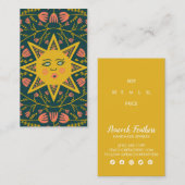 Zon & Bloemen Prijs Maat CUSTOM Hang Label (Voorkant / Achterkant)