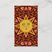 Zon & Bloemen Prijs Maat QR Code CUSTOM Hang Label (Voorkant)