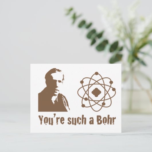 Zo'n Bohr Briefkaart (Staand voorkant)