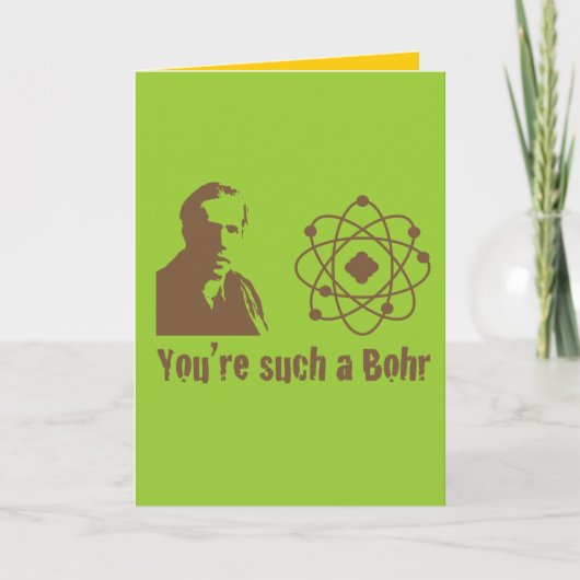 Zo'n Bohr Kaart (Voorkant)