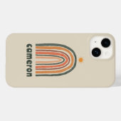 Zon boven een regenboog Case-Mate iPhone case (Achterkant (horizontaal))