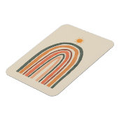 Zon boven een regenboog magneet (Linkerzijde)