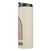 Zon boven een regenboog thermosbeker (Geroteerd rechts)