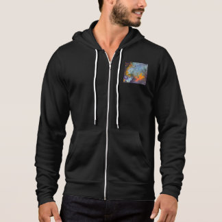 Zon boven het meer hoodie