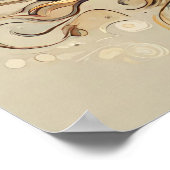 Zon Boven Ons Zon Illustratie Print, Poster (Hoek)