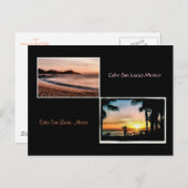 zon boven zon onder cabo is mooi #2 briefkaart (Voorkant / Achterkant)