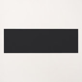 Zon boven zwarte rotsen yogamat (Achterkant (horizontaal))