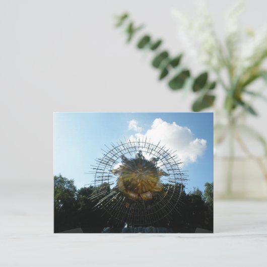 Zon Briefkaart (Staand voorkant)