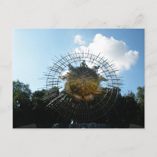 Zon Briefkaart (Voorkant)