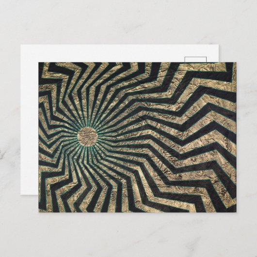 Zon Briefkaart (Voorkant / Achterkant)