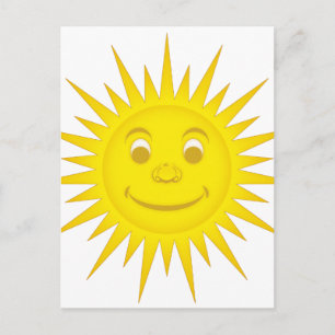 Zon Briefkaart