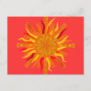 Zon Briefkaart