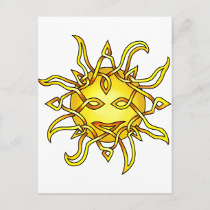 Zon Briefkaart