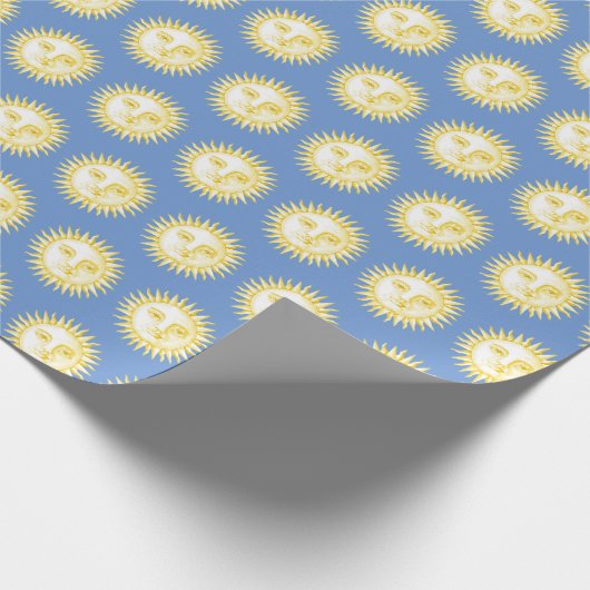 zon cadeaupapier (Hoek)