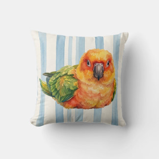 Zon Conure Aquarel Kussenhoes Kussen