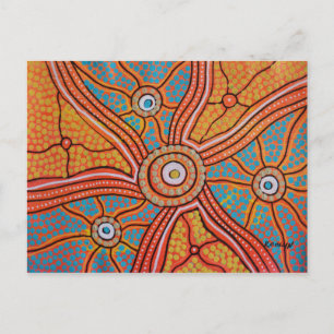 Zon Corroboree Briefkaart
