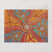 Zon Corroboree Briefkaart (Voorkant)