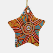 Zon Corroboree Keramisch Ornament (Rechts)