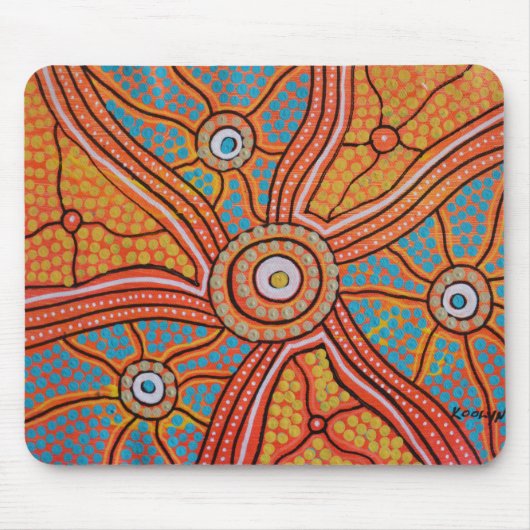 Zon Corroboree Muismat (Voorkant)