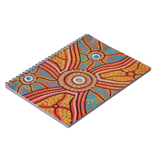 Zon Corroboree Notitieboek (Linkerzijde)