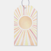 Zon Dank Je Cadeaulabel (Achterkant)