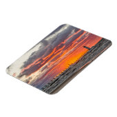 Zon die onder de horizon zinkt magneet (Linkerzijde)