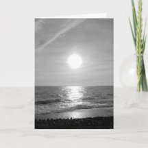 Zon die op de Zee Kaart schijnt