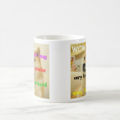 Zo'n Doge Meme Much Dog Funny Mug Koffiemok (Center)