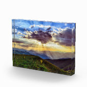 Zon door het Wolkengebergte Fotoblokken (Rechts)