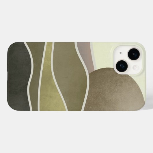 Zon en bergen Case-Mate iPhone case (Achterkant (horizontaal))