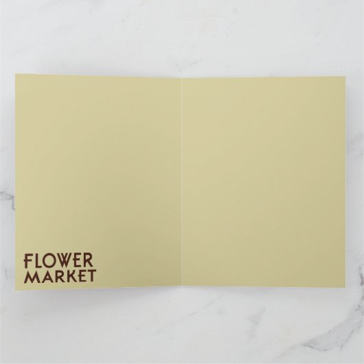 Zon en bloei kaart (Binnen)