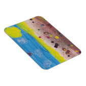 Zon en bloemen magneet van Nate (Rechterzijde)