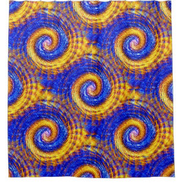 Zon en lucht..... douchegordijn