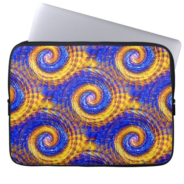 Zon en luchten...... laptop sleeve (Voorkant)