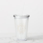 Zon en Maan Acryl Drinkbeker (Achterkant)