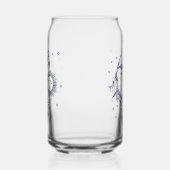 Zon en Maan Blikvorm Glas (Rechts)