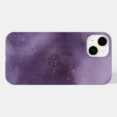 Zon en Maan Case-Mate iPhone Case (Achterkant (horizontaal))