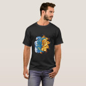 Zon en Maan dualiteit T-shirt (Voorkant volledig)