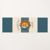 Zon en maan energiestroom yogamat (Voorkant (horizontaal))