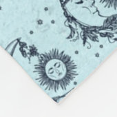 Zon en Maan Fleece Deken (Hoek)