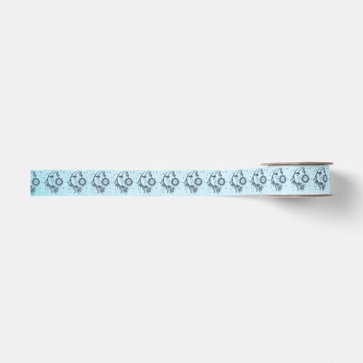 Zon en Maan Grosgrain Lint (Voorkant)