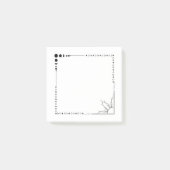 Zon en maan hebben hun post-it® notes (Voorkant)